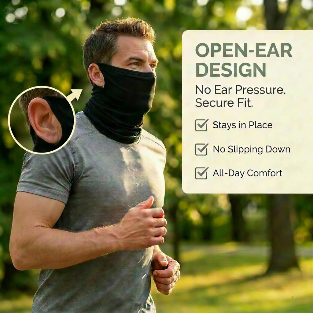 Breathable Summer Cycling Headwear Ice Silk Anti UV Face Cover