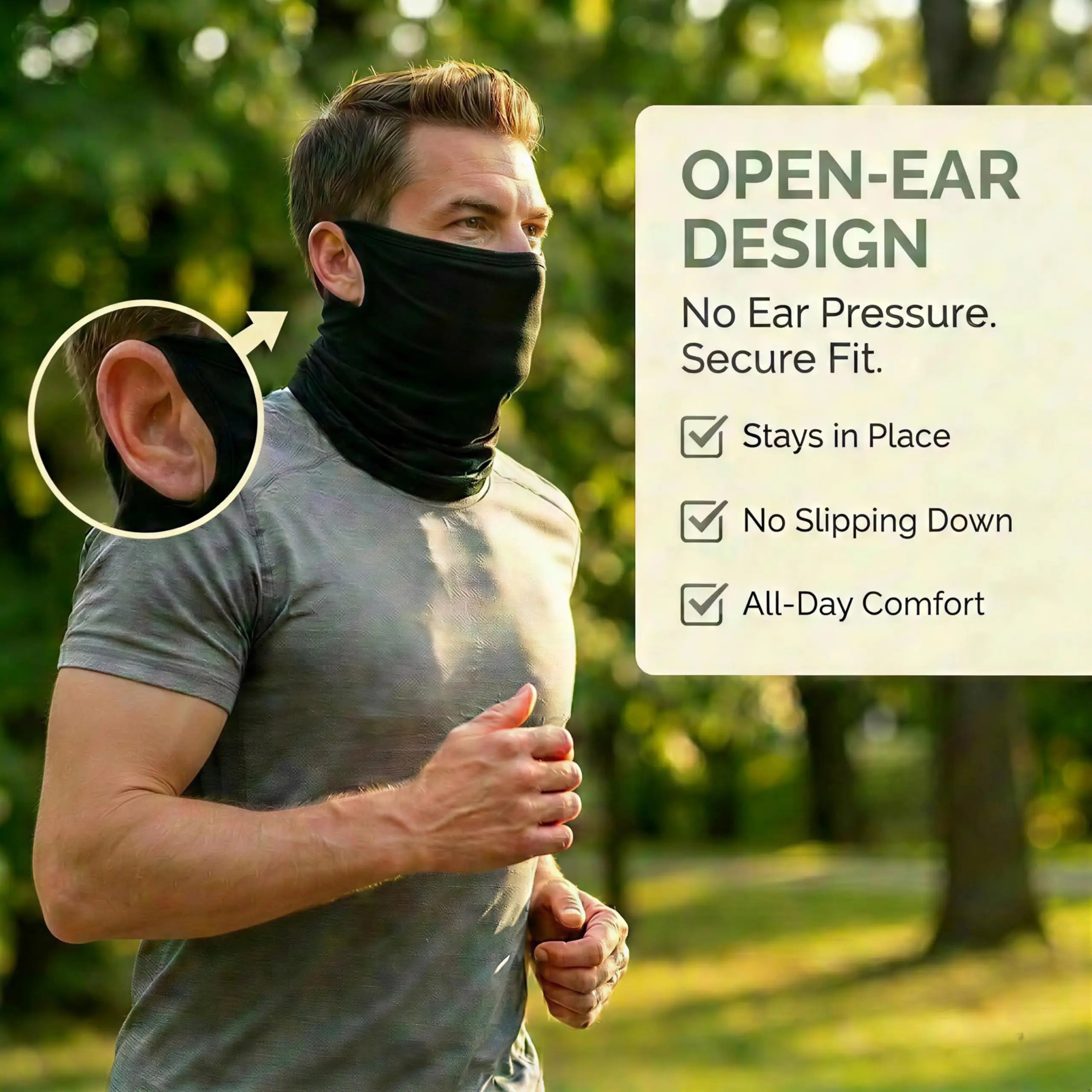Breathable Summer Cycling Headwear Ice Silk Anti UV Face Cover