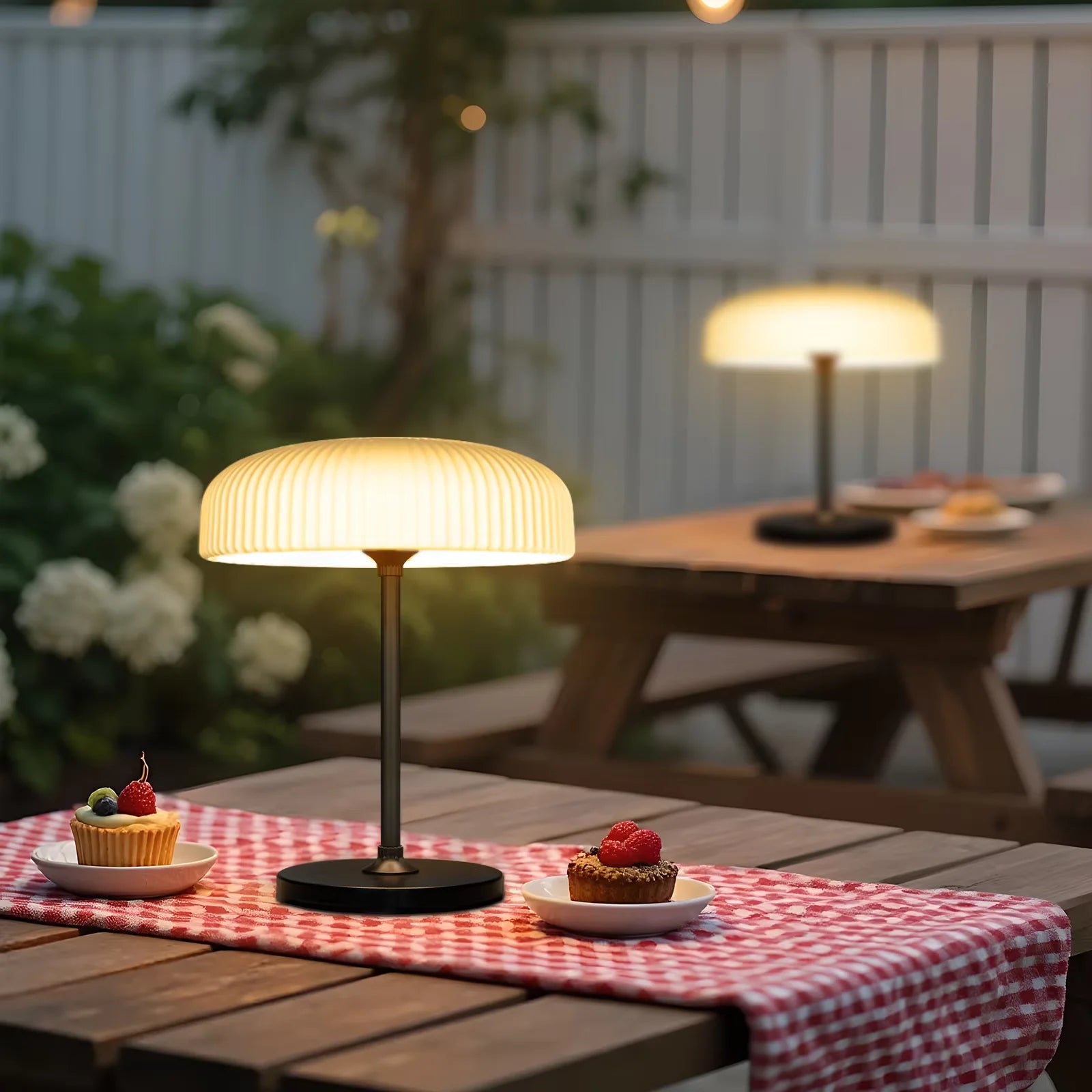 Solar Desk Lamp Human Body Induction Adjustable Brightness White Warm Zpaxo