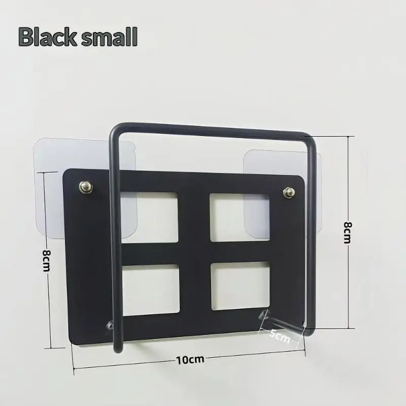 CMWall-Mounted Router Set-top Box Holder No-drill Multi-purpose