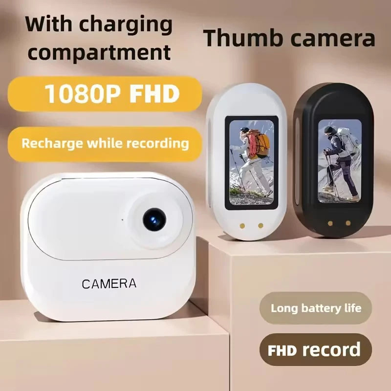 Mini Vlog Camera Wide Angle HD 1080P Portable Action Body Cam Sports