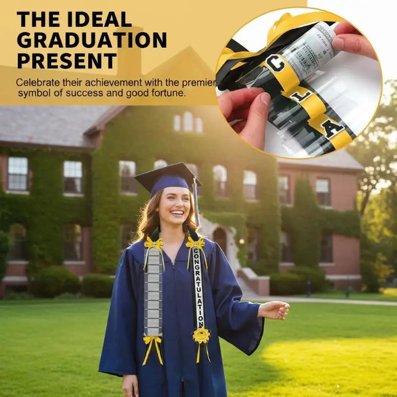 Class of 2026 Graduation Money Lei Necklace – Cash Holder
