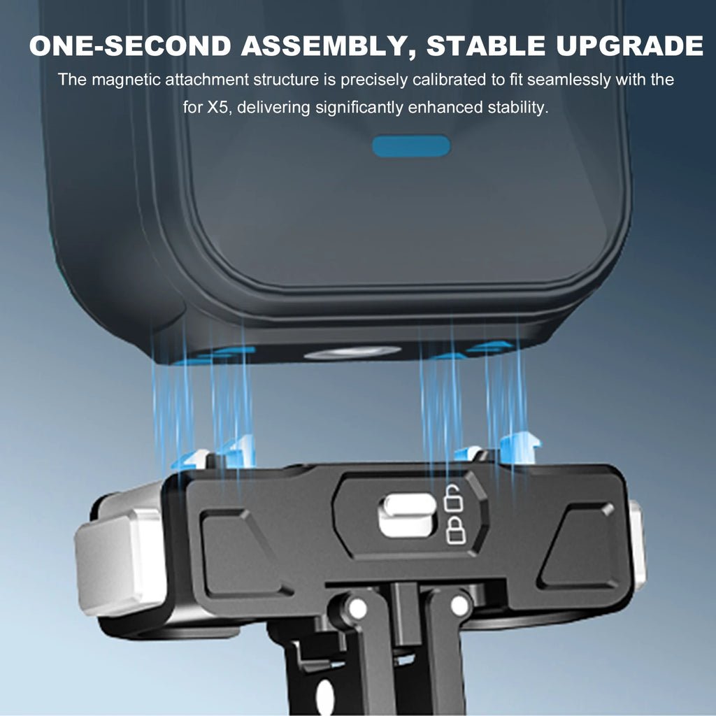 Magnetic Adapter Mount Aluminum Alloy Quick Release Expansion Bracket