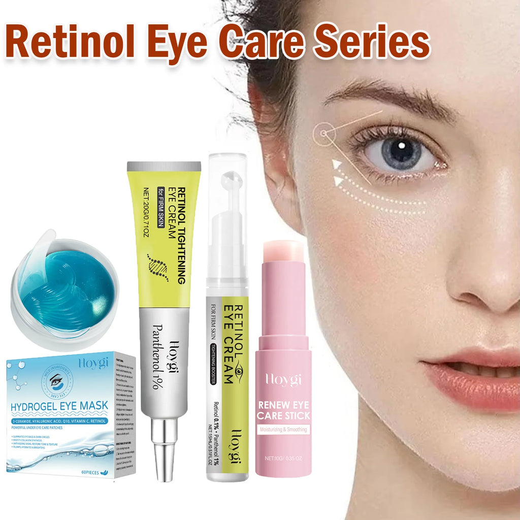 Hoygi Retinol Eye Cream, Serum, Stick & Patches | Anti-Wrinkle Retinol Eye Treatment Zpaxo