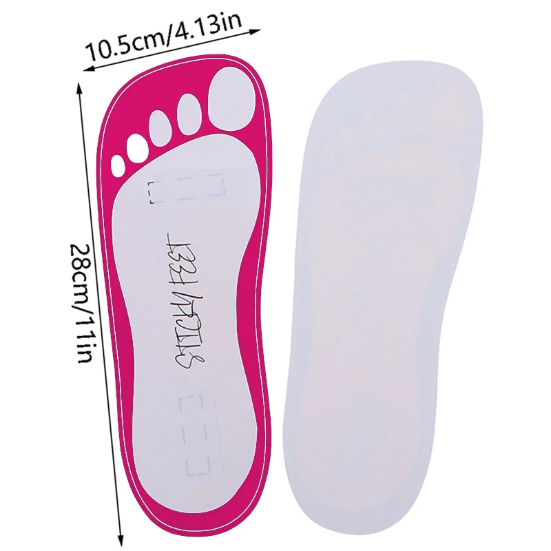 10 Pairs EVA Spray Tanning Feet Pads Protectors Sunless Accessories