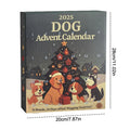 24Pcs 2D Festive Breeds Ornaments - Advent Calendar Dog Advent Calendar For Pets With Reusable Ornaments, Idea For Dog Love Zpaxo S Multicolor