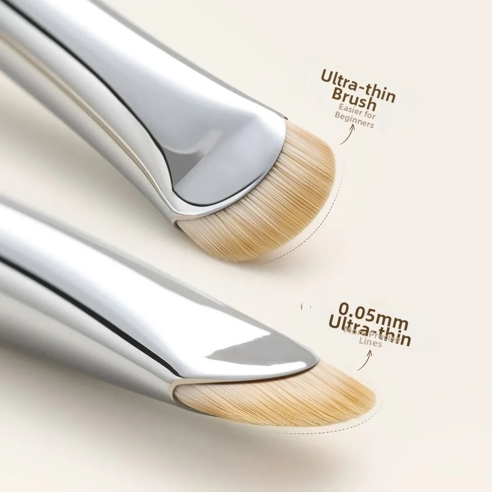 Ultra-fine Blade Tip Crescent Eyeliner Brush Soft Multi-functional Zpaxo