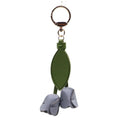 Cute Sweet Tulip Bag Pendant Dopamine Korean Style Car Key Chains PU Leather Bag Charms Floral Lanyard Lady Zpaxo Grey Style 2 Bundle1