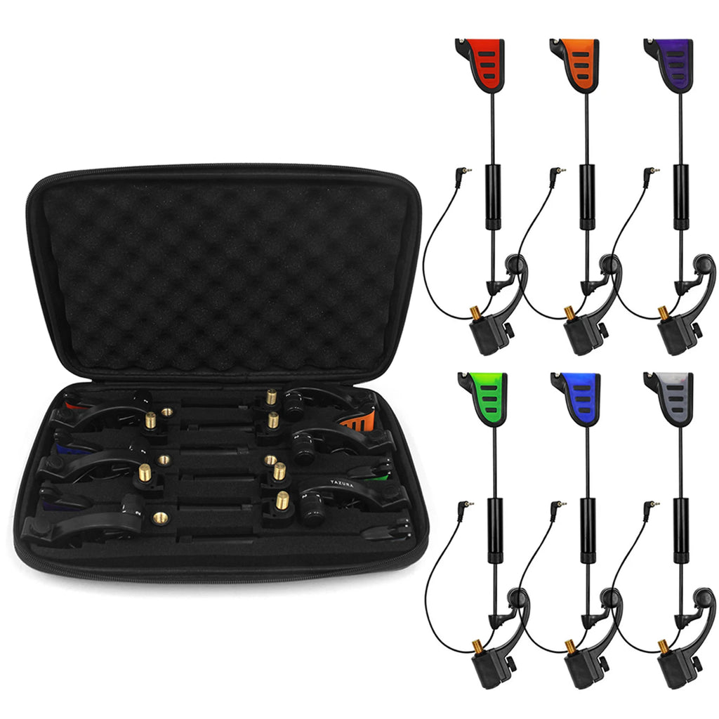 Fishing LED Bite Indicator Illuminated Storage Case Tackle
