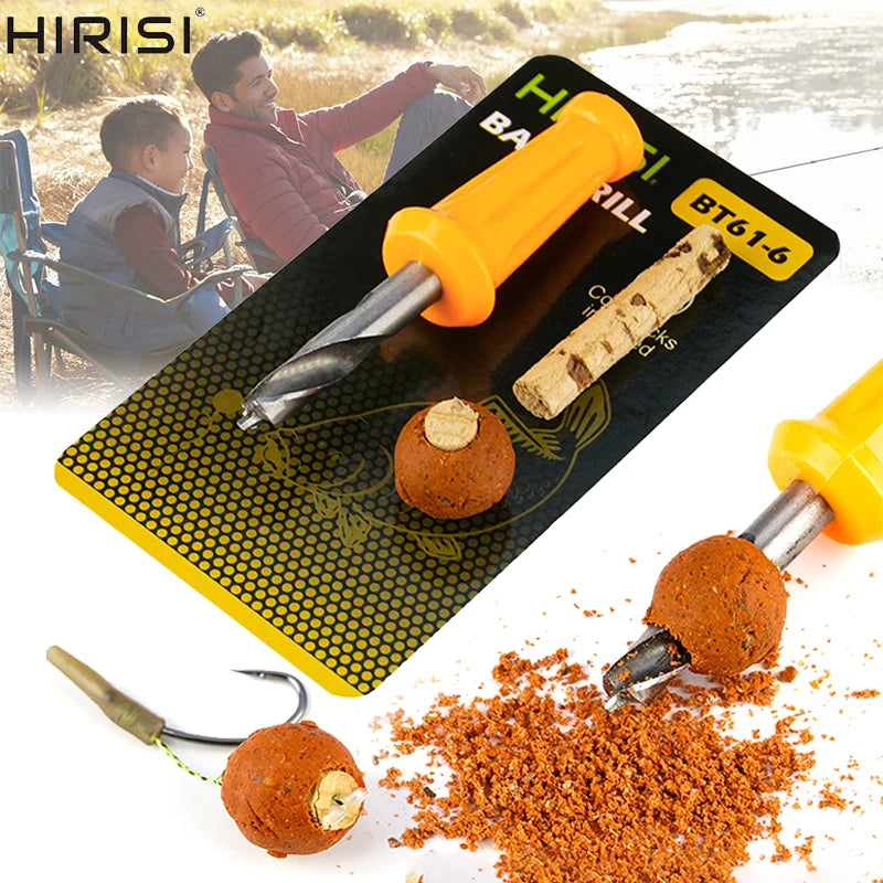Carp Bait Drill Kit – 4mm 6mm 8mm Boilie Needles & Tools Carp Fishing Tool Zpaxo