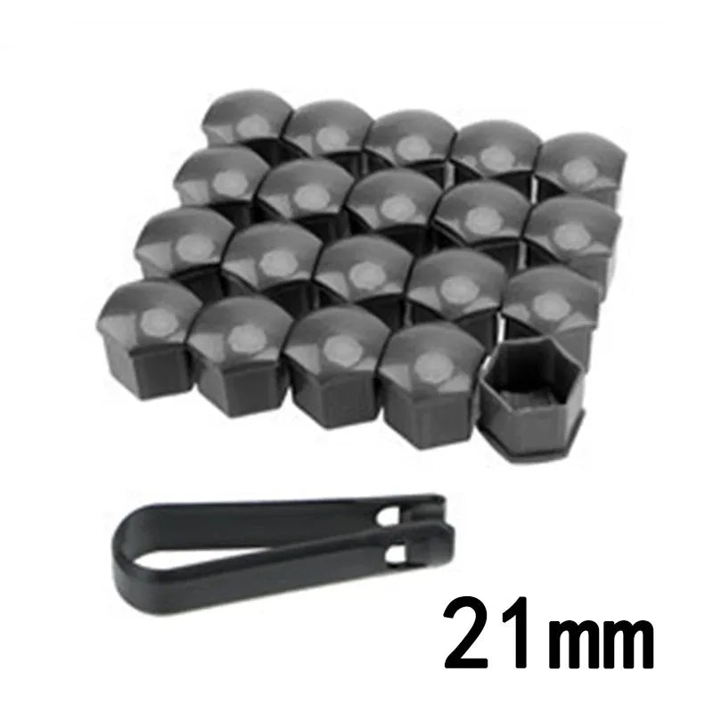 Car Wheel Nut Caps 17/19/21mm – Anti-Rust Hub Screw Covers