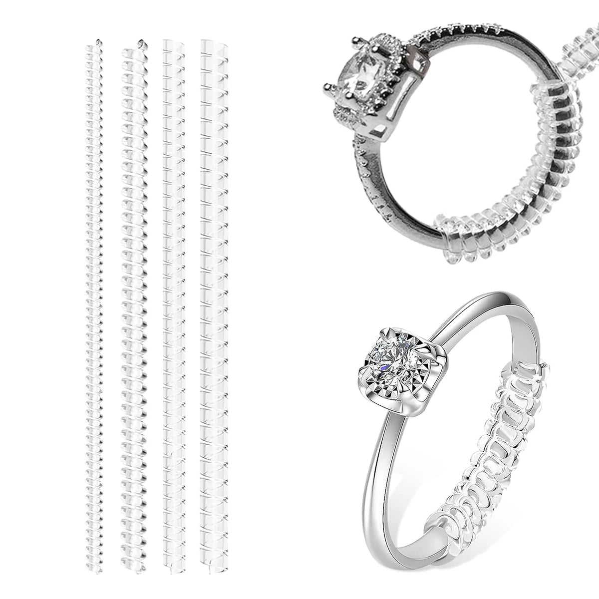 Invisible Ring Sizers – Adjustable Spacers for Loose Rings