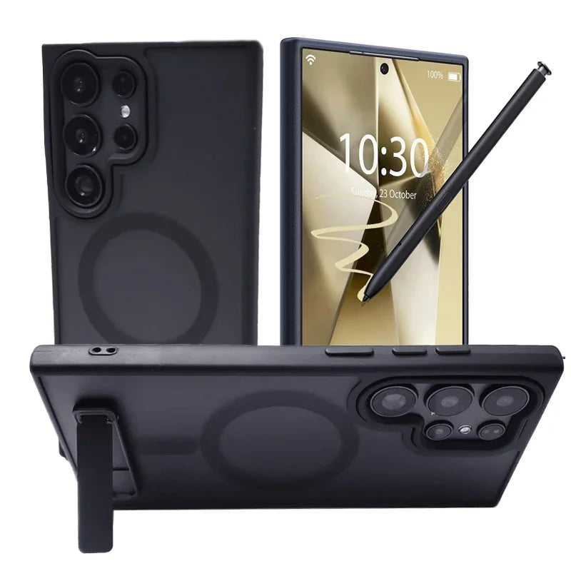 UYUXIO Magnetic Mobile Phone Case Kickstand Samsung Galaxy S26 S25