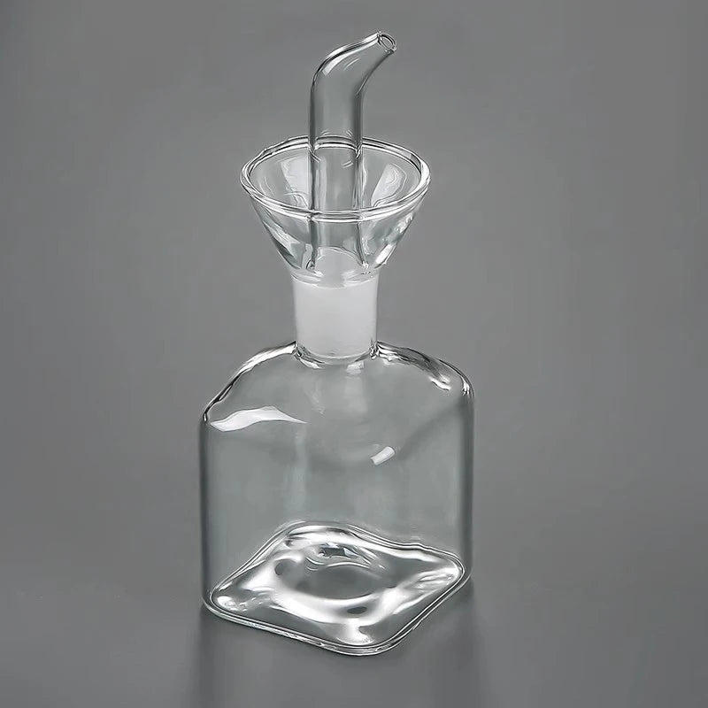 High Borosilicate Glass Oil Pot Household Leak-proof Oil & Vinegar Pots Kitchen Soy Sauce Pot Tank Seasoning Bottle Zpaxo S