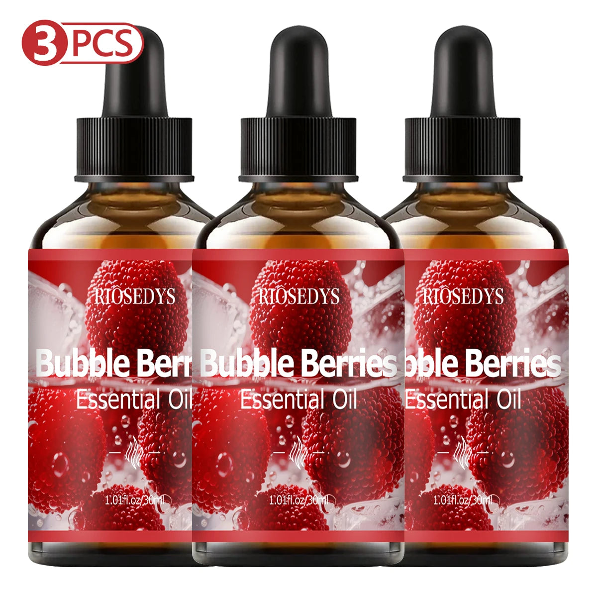 Sparkling Bayberry Essential Oil Natural Fragrance Suitable Body Zpaxo Yangmei 3pcs 30ml
