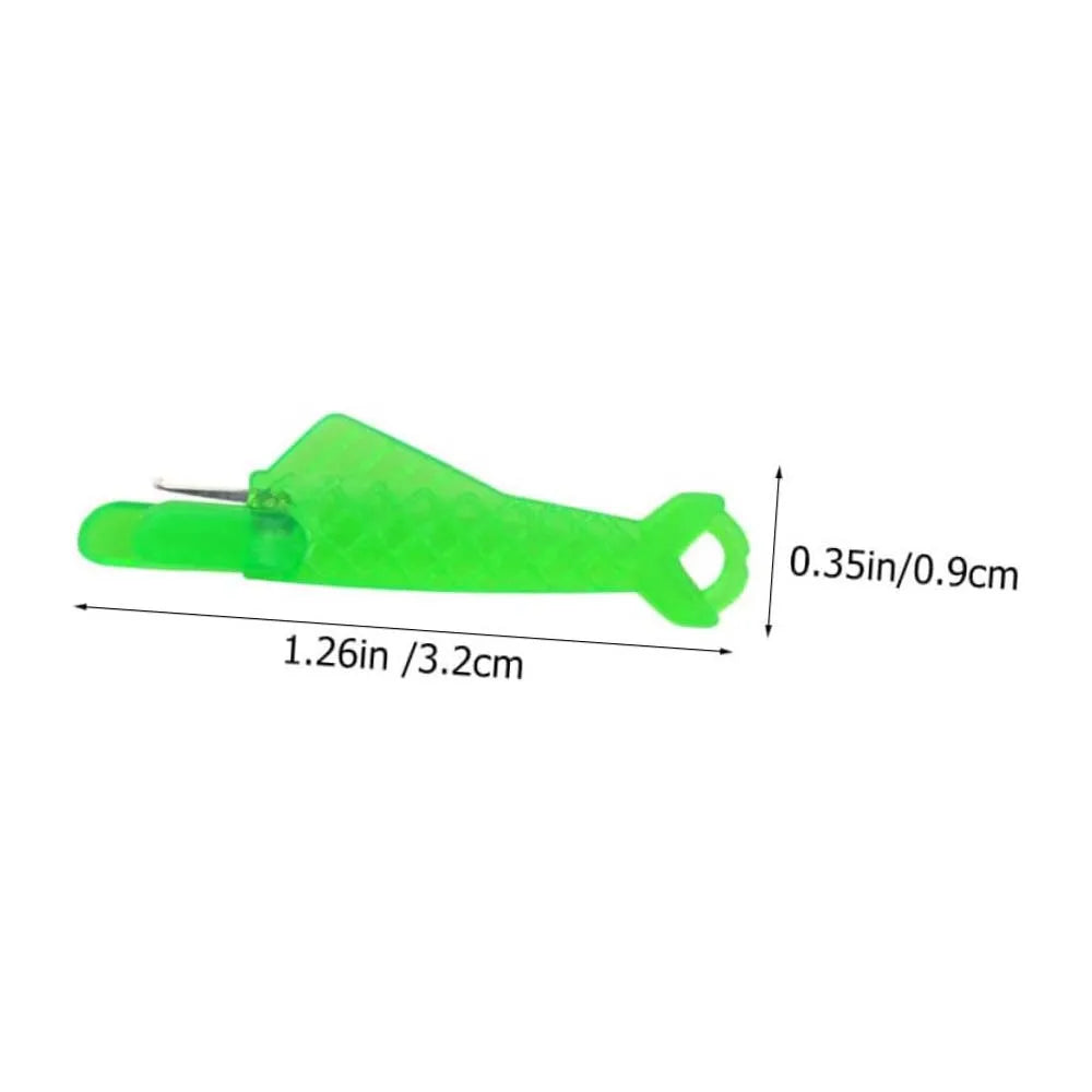 10-Pack Fish Type Needle Threader – Sewing & Embroidery Tool Needle Threader Zpaxo