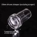 Nail Stamping Jelly Silicone Printing Polish French Tip Stamp