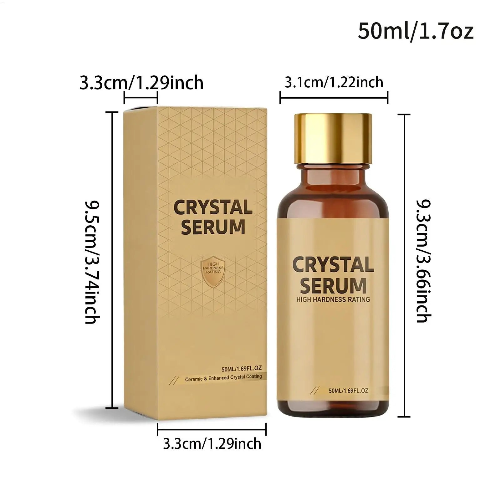 Car Interior Cleaner Crystal Polishing Restorer Hydrophobic Stain