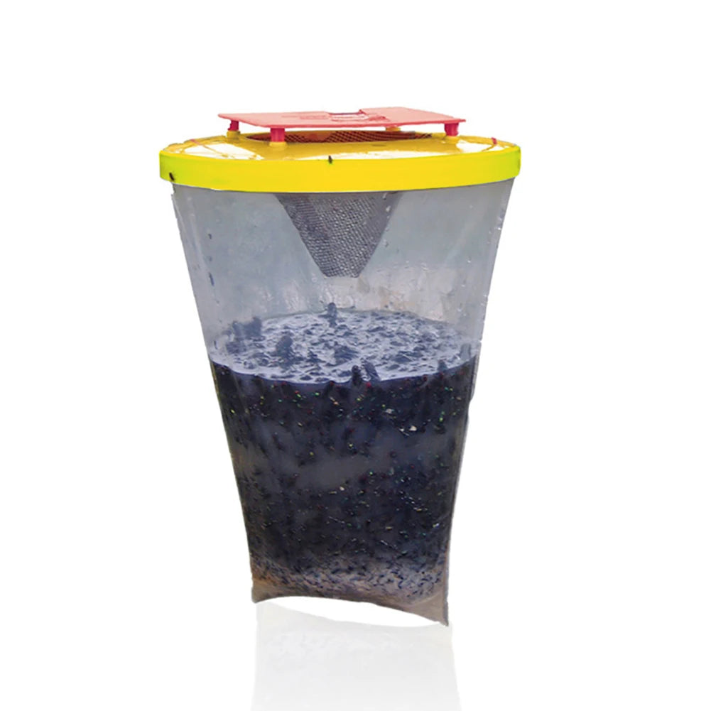 Fly Trap Disposable Insect Fly Attract Catcher Bag Hanging Flycatcher Bag Non for Parks/Canteens/Restaurants/Farms Outdoor Zpaxo