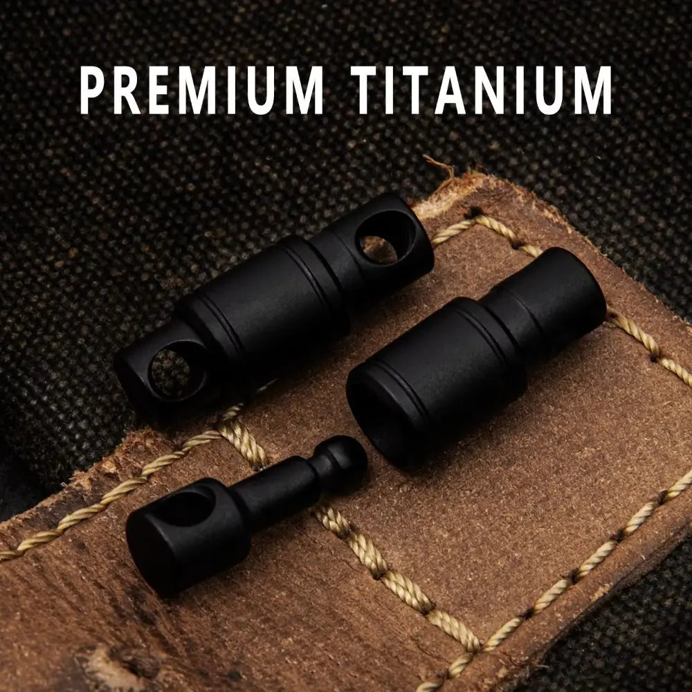 Double Ring Titanium Alloy Keychain Detachable Design Mini Mini Rotary Buckle Rotary Mechanism Quick Release Keychain Zpaxo
