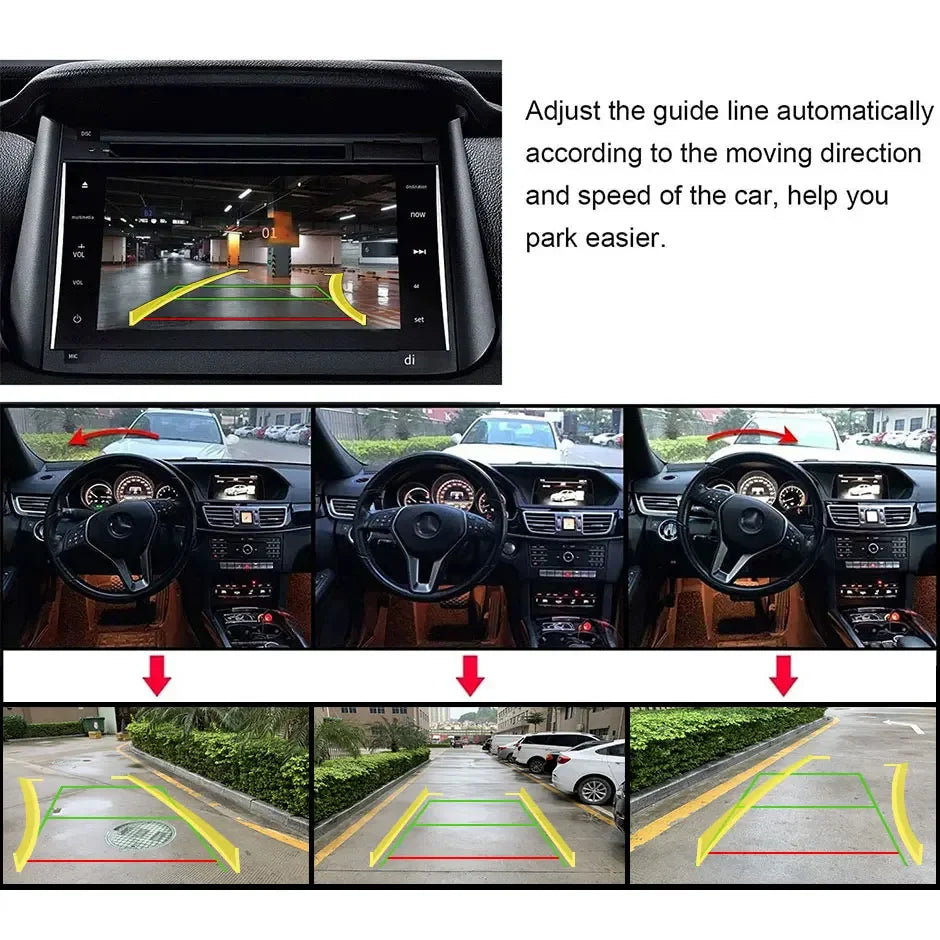 170 AHD1080P CVBS Backup Camera Reverse Rear View Renault Clio 2