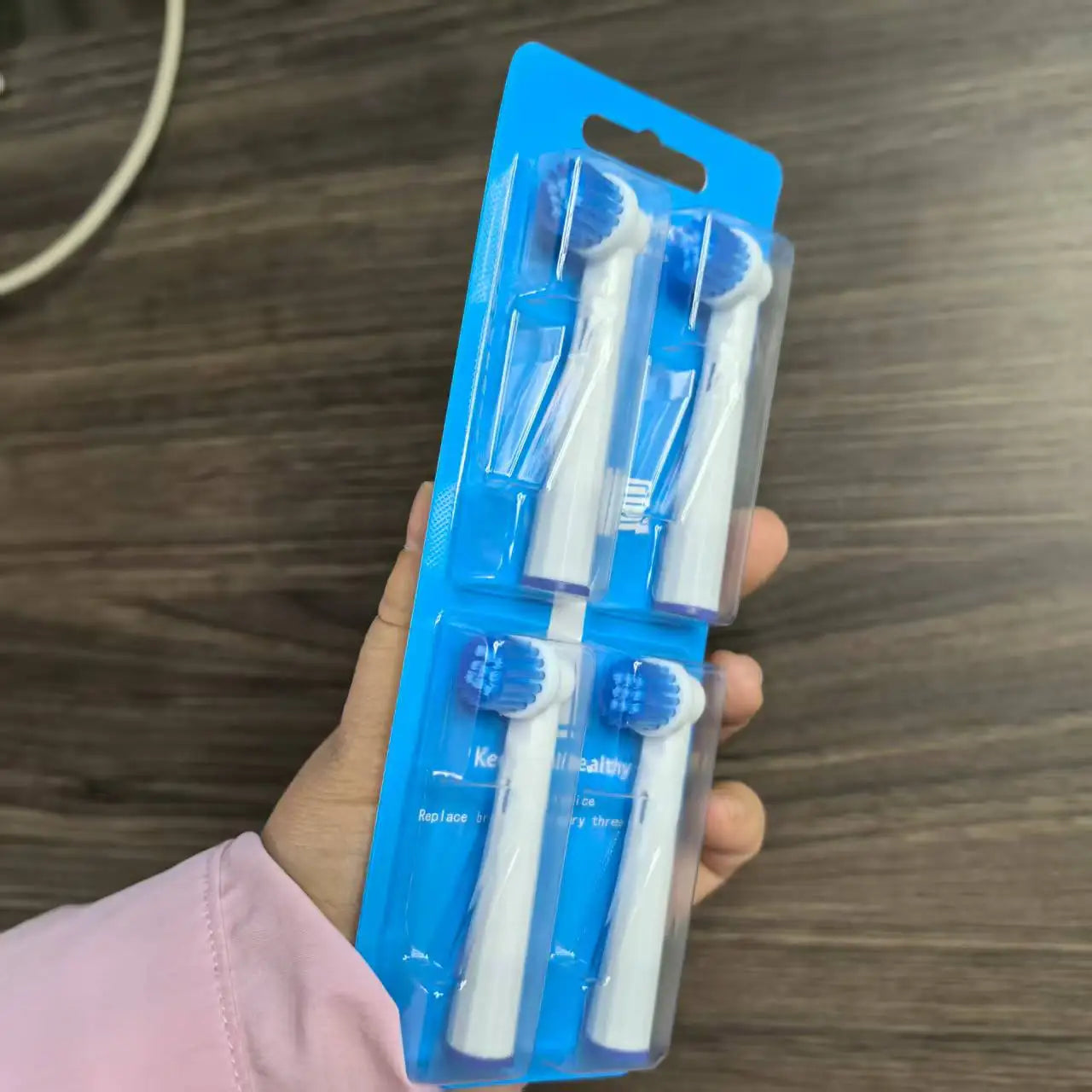 4 Electric Toothbrush Head Oral B Sensitive Replacement Brush Heads Zpaxo