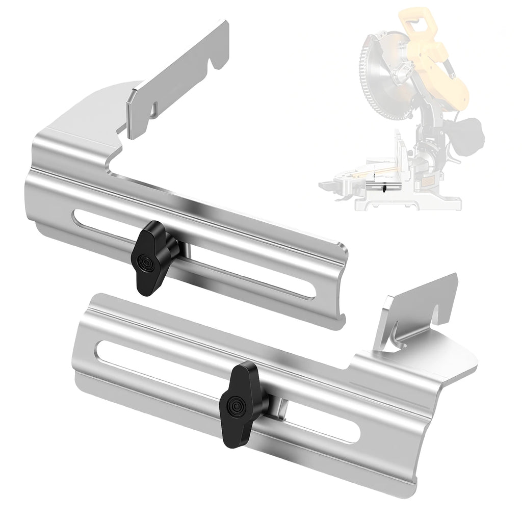Crown Molding Cutting Tool Miter Saw Stop Gauge Vertical Precision Trim Positioner for DeWalt Woodworking Angle Guide Accessorie Zpaxo 2pcs