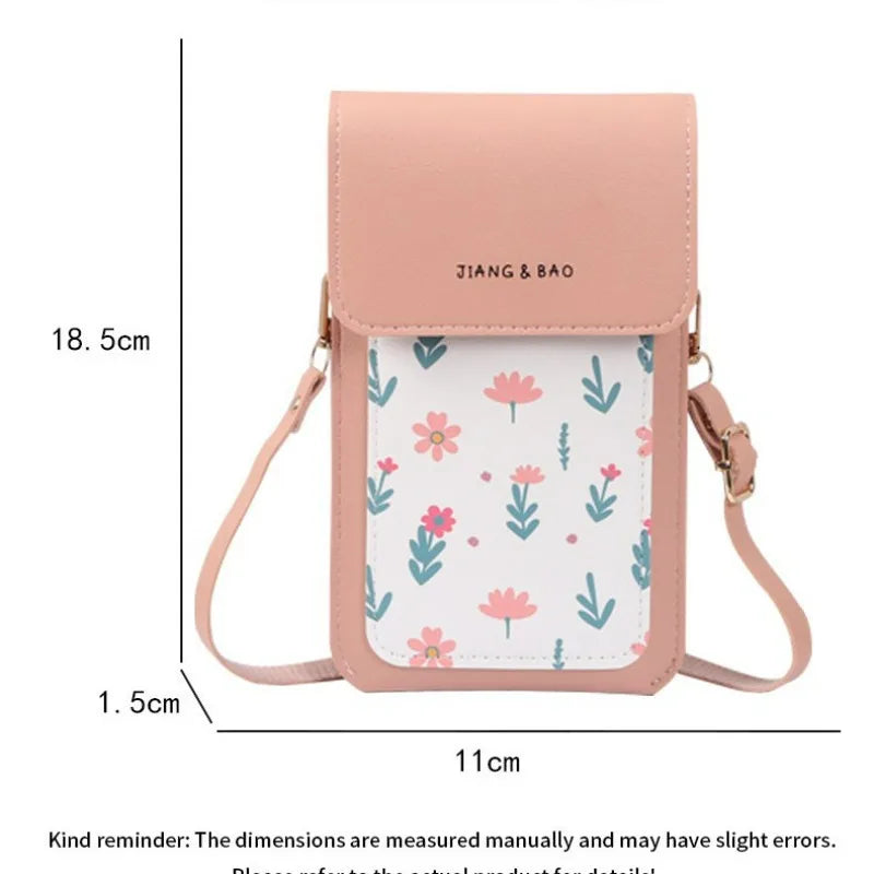 Cute Touch-screen Phone Crossbody Bag Women Fashion Mini Shoulder