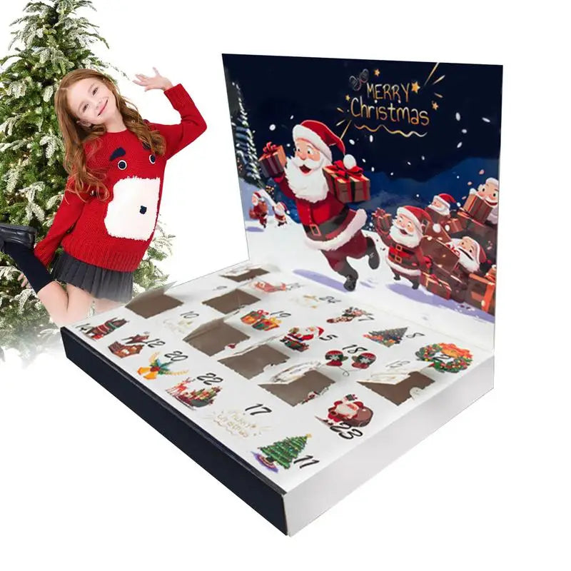 DIY Christmas Advent Calendar Boxes 24 Days Countdown Festival Box