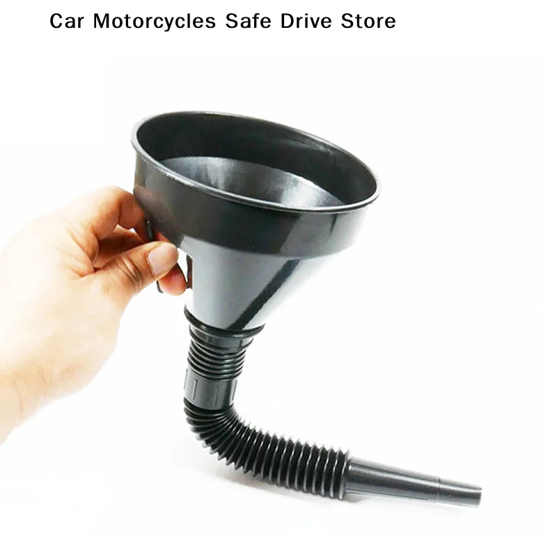 CM2-In-1 Refueling Funnel Strainer Can Spout Oil Water Fuel Petrol