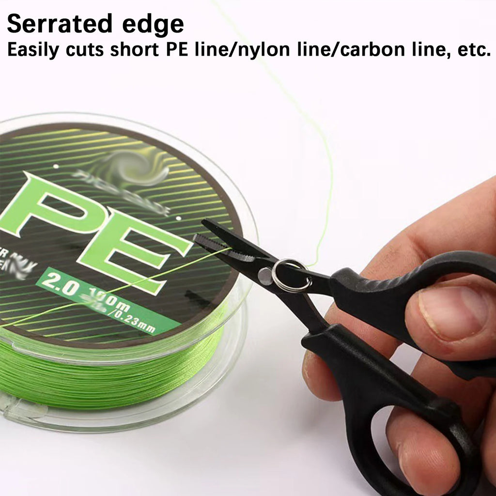 Titanium Stainless Steel Fishing Scissors – PE Braid Line Cutter