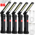 COB LED Rechargeable Work Light – Magnetic 5-Mode Flashlight