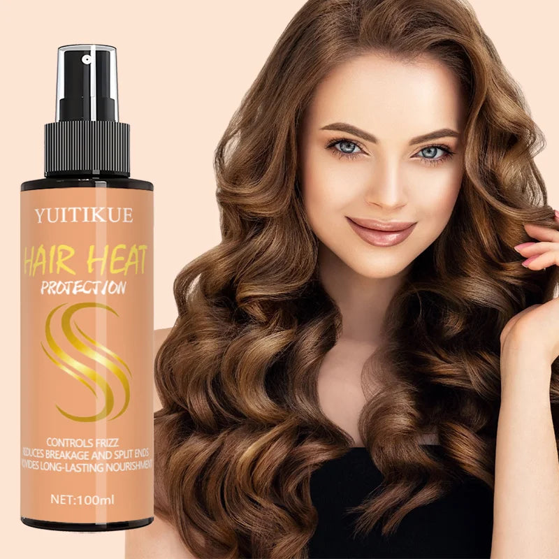 YUITIKUE Silky Hair Spray – Silk Care Heat Protection Spray Heat Protection Spray Zpaxo