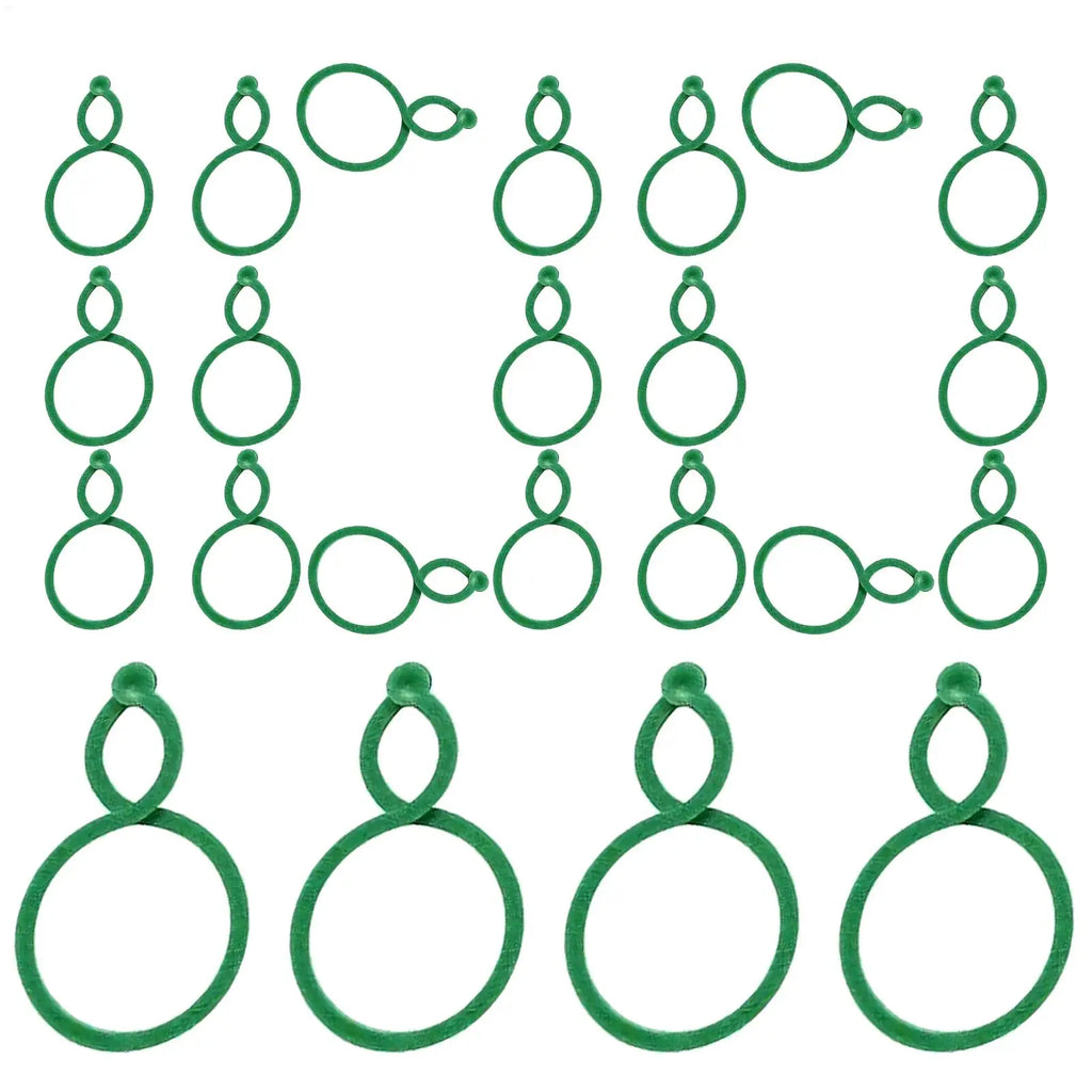 100-Pack Reusable Vine Plant Clips – Garden Support Clips Plant Support Clips Zpaxo
