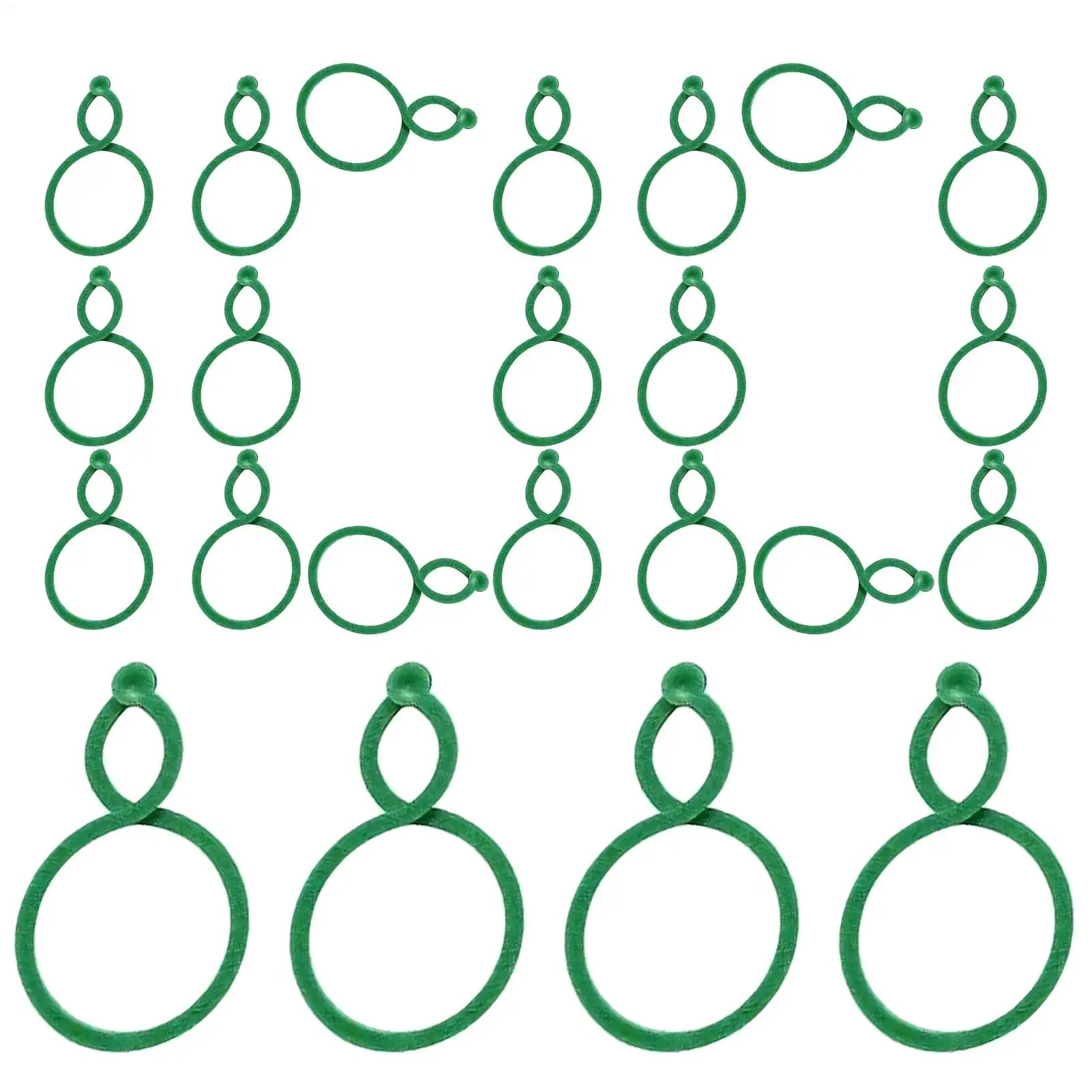 100-Pack Reusable Vine Plant Clips – Garden Support Clips Plant Support Clips Zpaxo