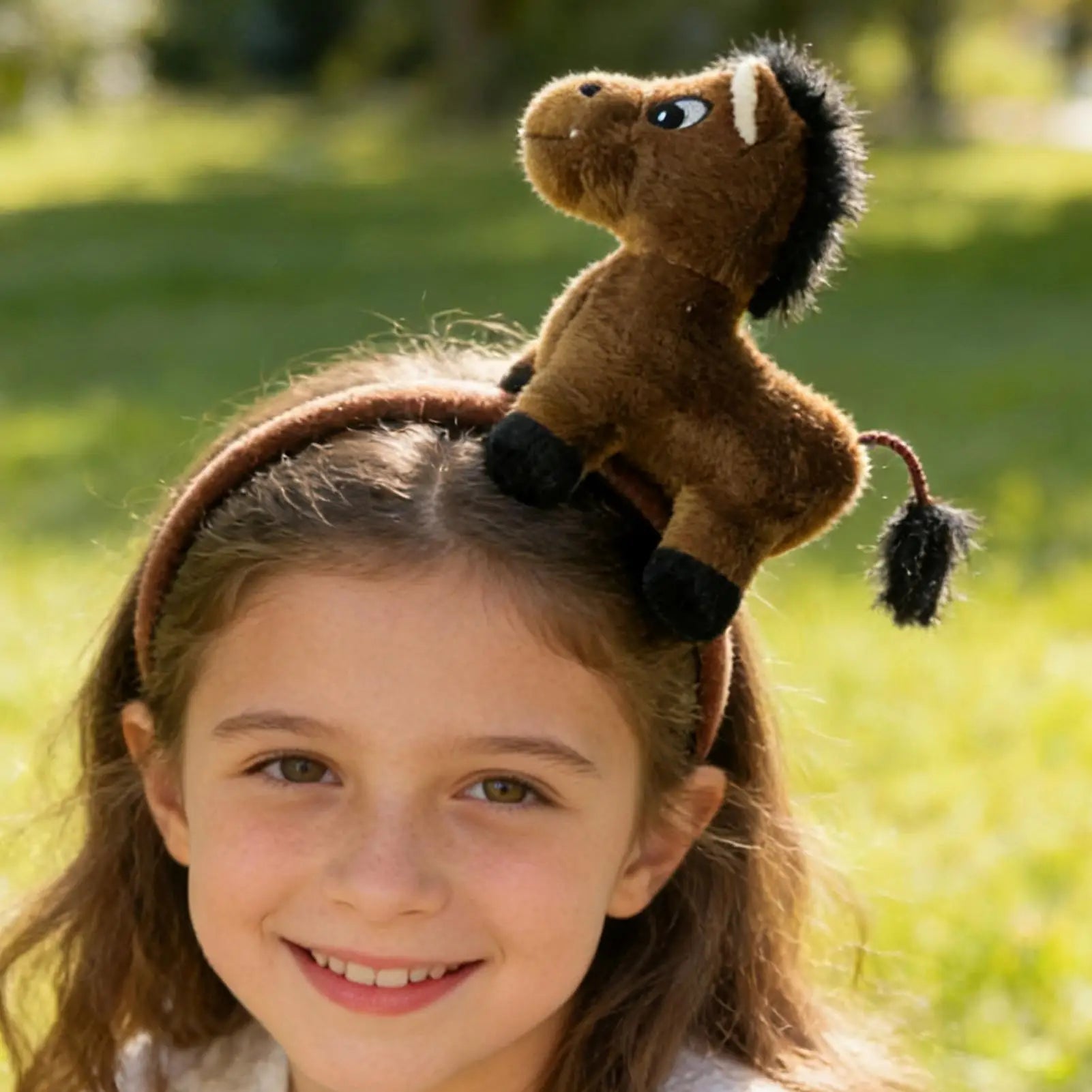Chinese Year Headband Horse Headdress Festive Cosplay Kids Teens