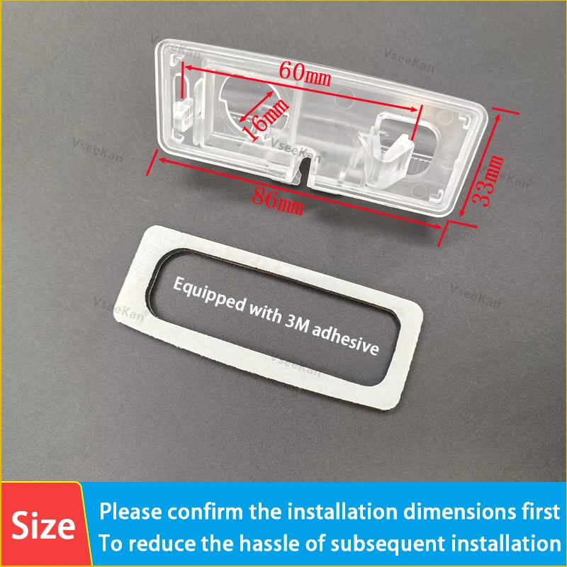 170 Degree AHD 1080P CVBS Reverse Backup Rear View Camera Toyota RAV4