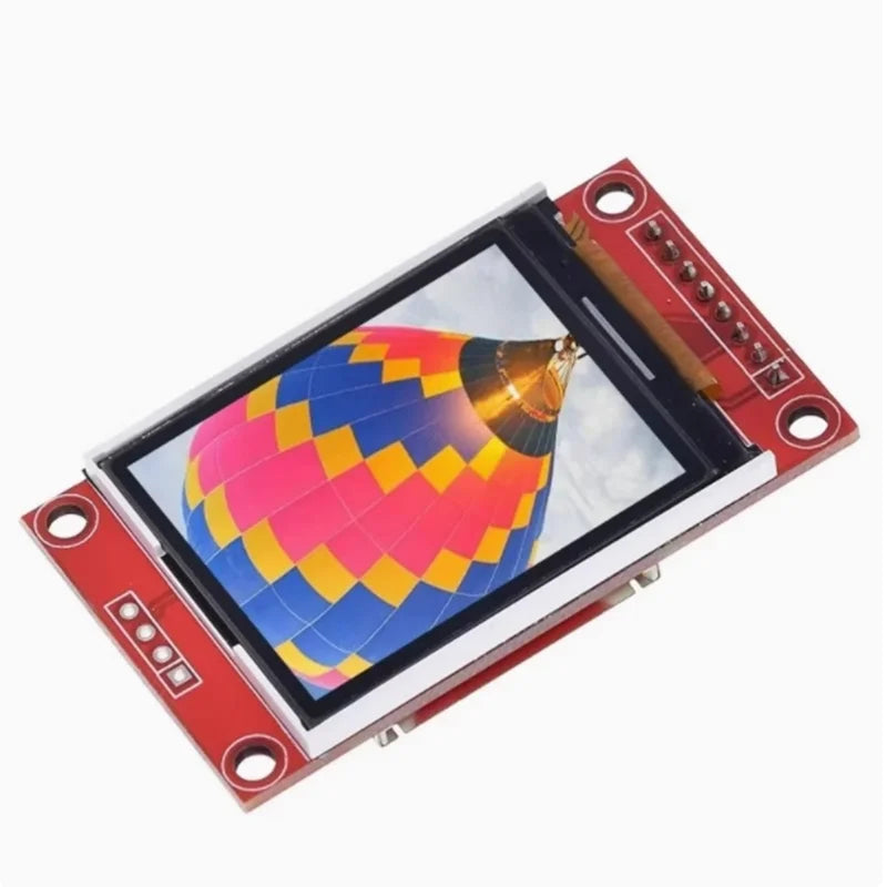 1.8-inch SPI serial port TFT color LCD screen module, 4 IO drivers, 128 * 160 LCD display, st7735s Zpaxo