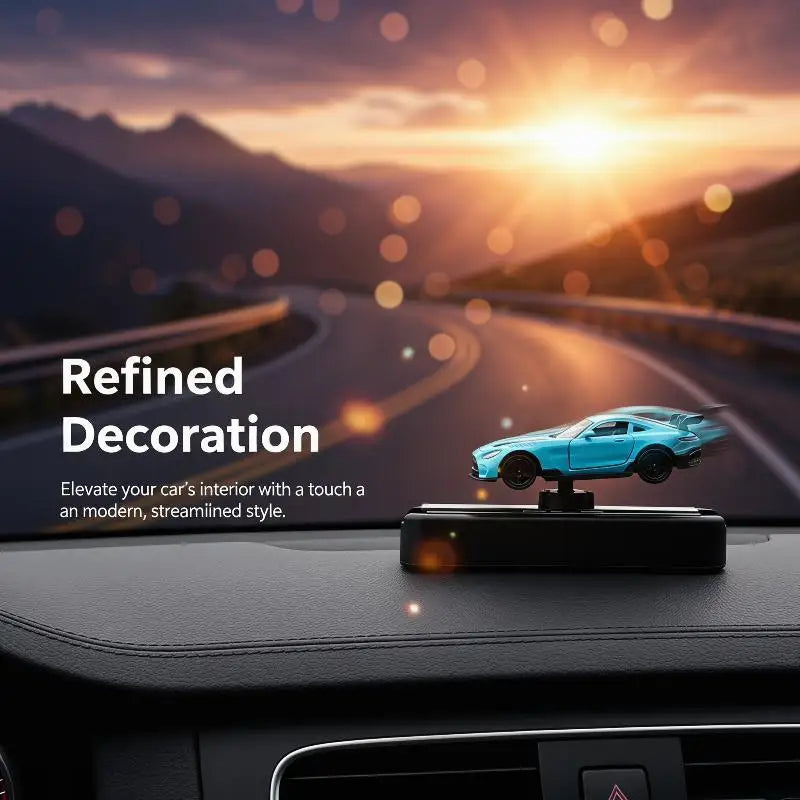 Mini Car Dashboard Ornament & Parking Number Plate | Drift Model