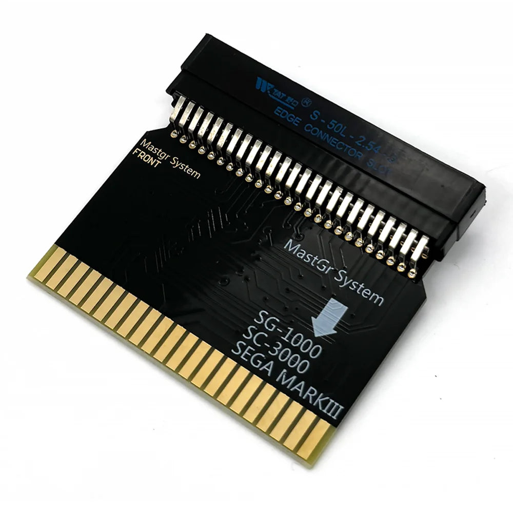 SMS2SG1000 Cartridge Adapter for Sega Master System (US) to MARK III/SG-1000/SC-3000 with Enable FM Sound & Expand Game Library Zpaxo
