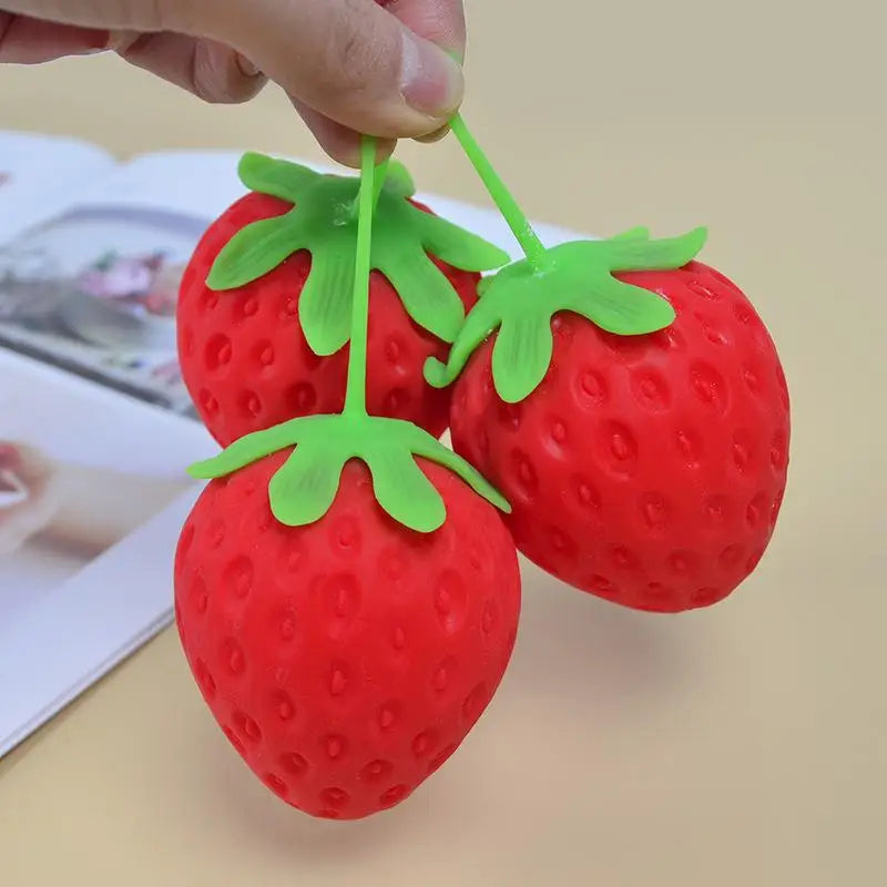 Strawberry Slow Rising Squeeze Toy – Squishy Fidget for Kids