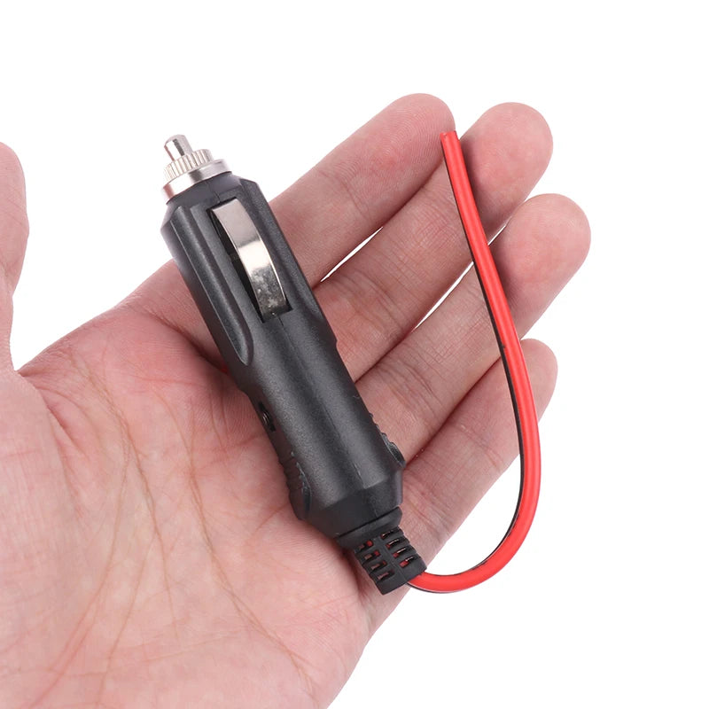 12V 24V Car Cigarette Lighter Plug with LED & 20A Fuse