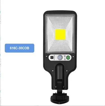 Solar COB LED Wall Light PIR Motion Sensor 3 Modes IP65 Garden Solar Wall Light Zpaxo SET C