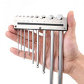 9-Slot Wall Mount Hex Key Wrench Rack Organizer | KITPIPI Wrench Rack Organizer Zpaxo 2PCS