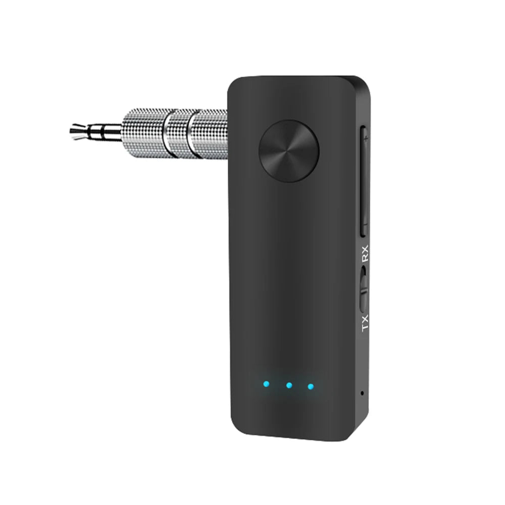 Bluetooth-compatible Adapter 5.0 Wireless 2 in 1 Receiver Transmitter 3.5mm Jack Earphone Aux Transmitter Audio For Headphone Zpaxo