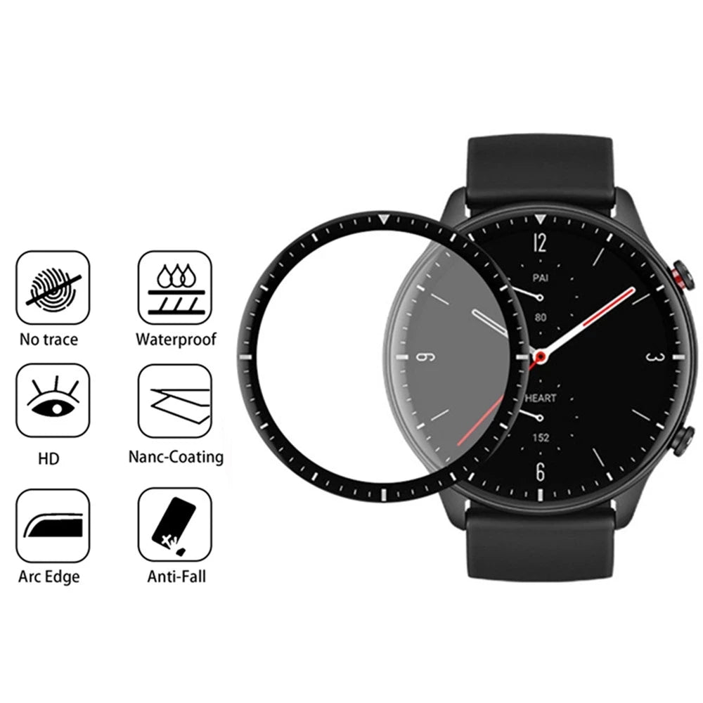Full Screen Protector for Amazfit Watch GTS 2E 2 3 4 mini GTR 4 3 Pro protective film for amazfit Bip S Lite U Pro bip 3 Pop pro Zpaxo