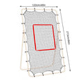 Volleyball Rebounder Net Mesh Adjustable Catcher Fit 74Ft Frame 28