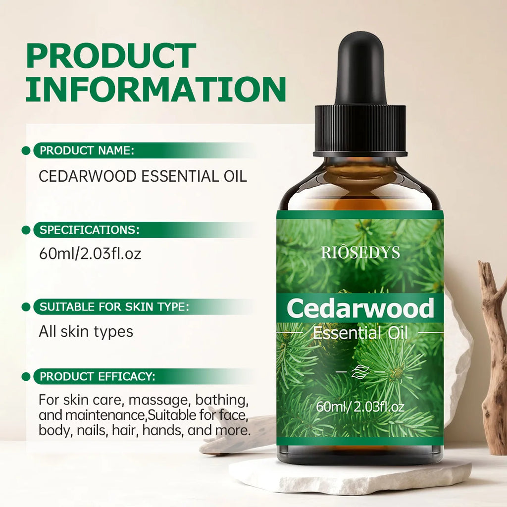 CEDARWOOD ESSENTIAL OIL Has Deep Nourishing Moisturizing Effects Zpaxo