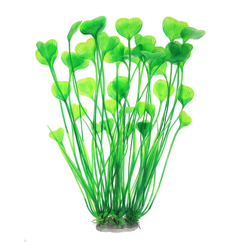 Artificial Plastic Aquarium Plants Fish Tank Landscaping Simulation