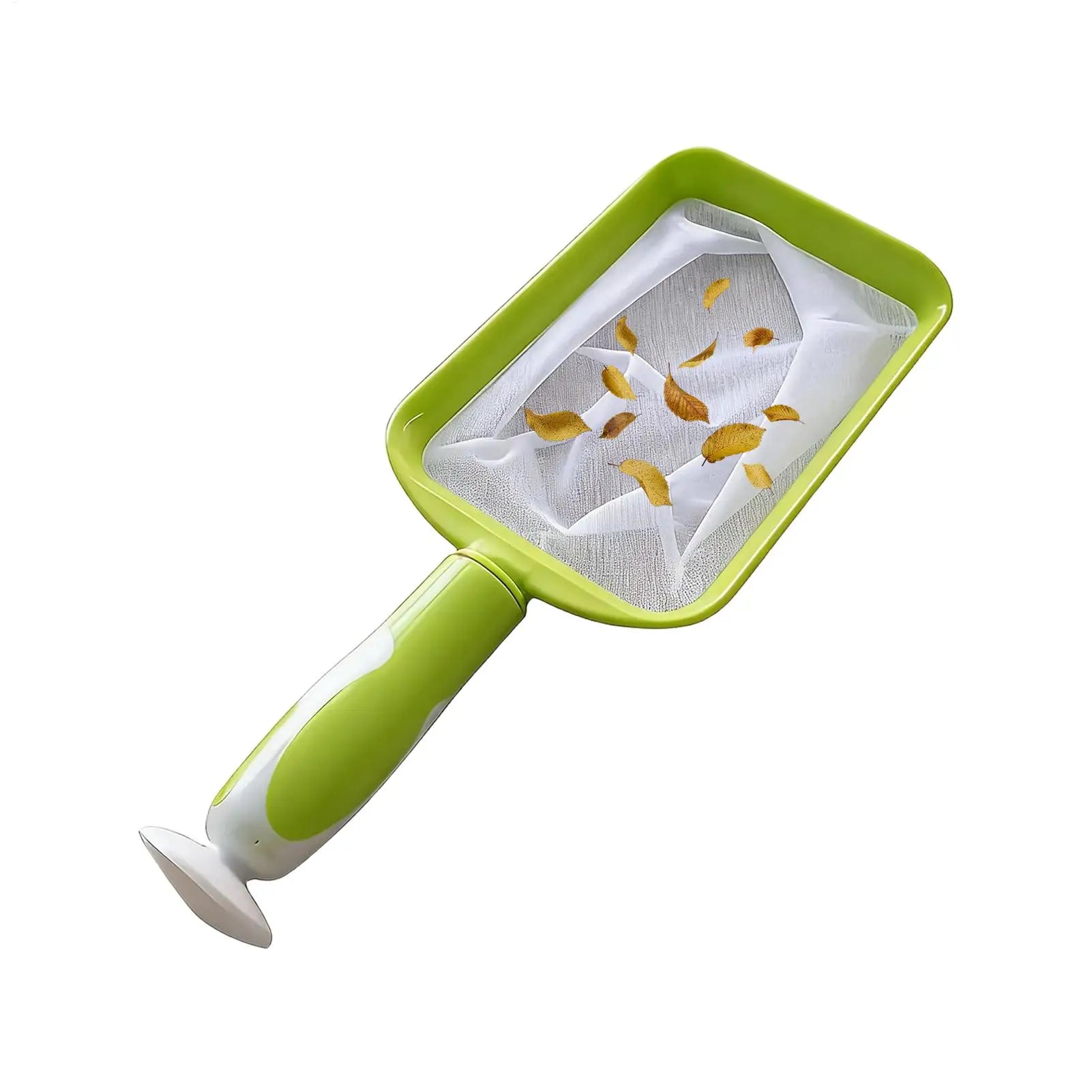 Pool Cleaning Net Fine Mesh Skimmer Rake Scoop Detachable Handle Tub